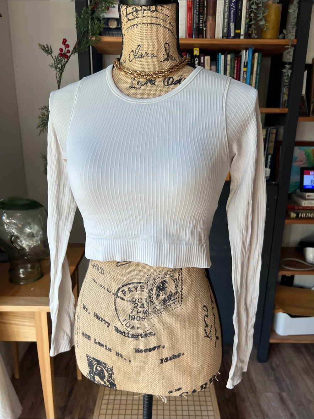 Lululemon ebb to street cropped long sleeve